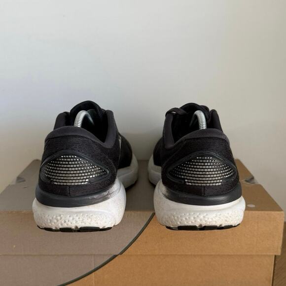 Brooks Ghost 16 Black/Grey/White Women Running Sneakers - SZ 8 - Picture 4 of 15